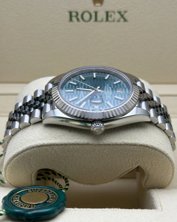 Datejust Assembled (80)  36mm Jubilee Fluted Pattern Green Dial