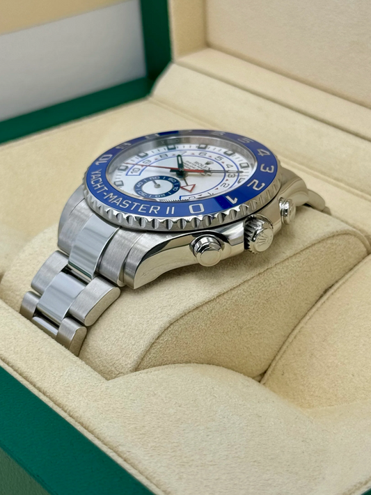 2013 Yacht-Master II 44mm 116680 Stainless Steel White Dial