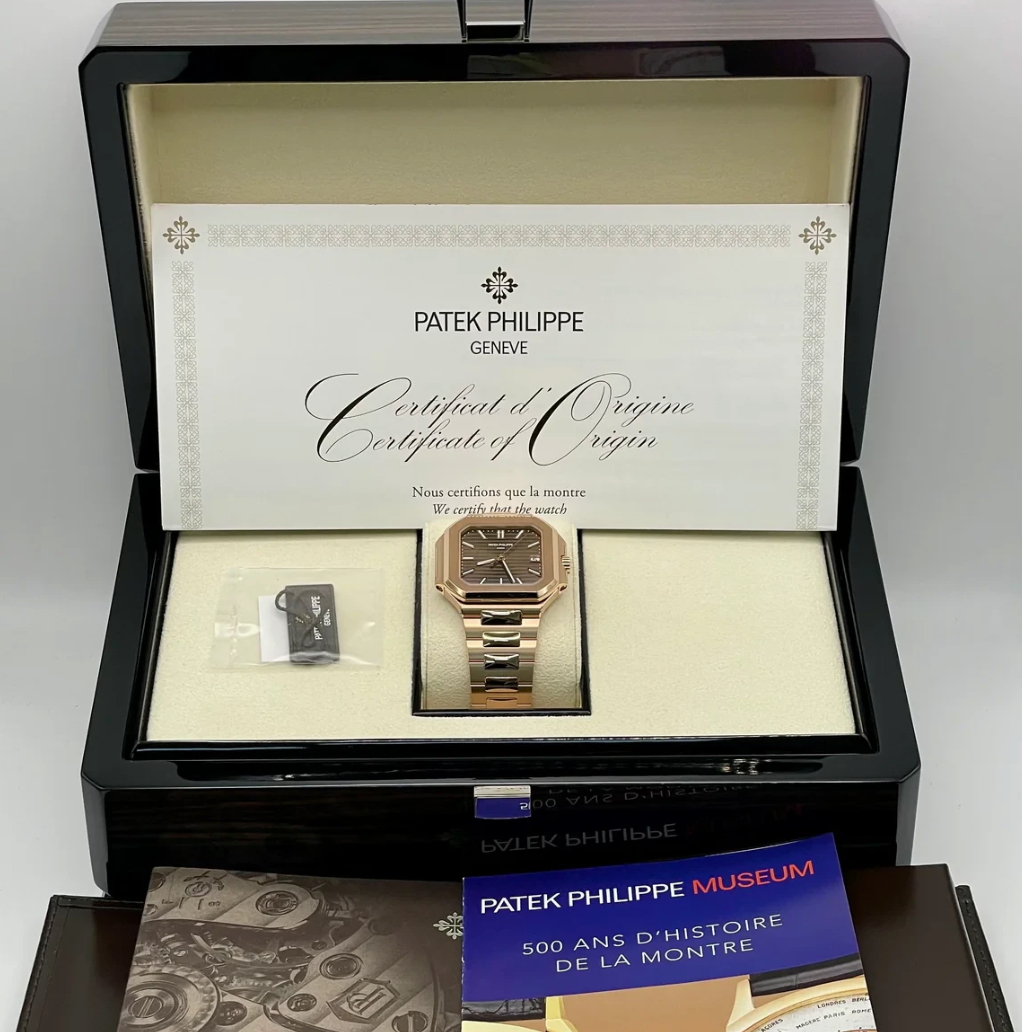 NY 2025 PP Cubitus Monterad 40mm 7128 Roséguld Solstråle Brun Urskiva