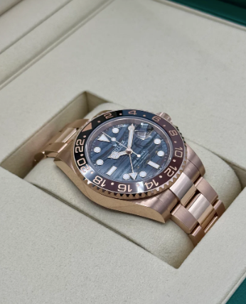NEW 2025 GMT-Master II Assembled (100) "Rootbeer" 40mm 126715CHNR Tiger Iron Dial