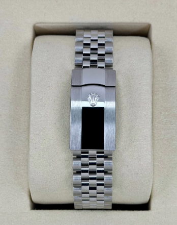 Datejust Geassembleerd (100) 36mm 126234 Roestvrij Staal Jubilee Zwarte Wijzerplaat