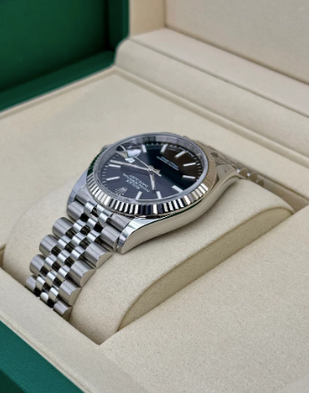 Datejust Assembled (100) 36mm 126234 Stainless Steel Jubilee Black Dial