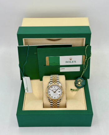 Datejust Assembled (100) 36mm 126233 Two-Tone Jubilee White Dial