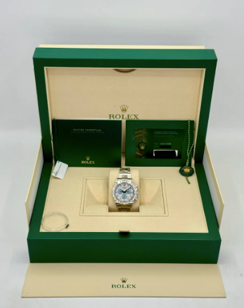 Daytona Assembled (100) 40mm 126576TBR Laminated Platinum Diamond Bezel Diamond Dial