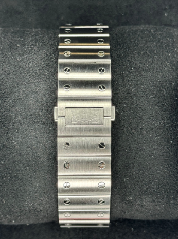 Santos 39.8mm WSSA0018 Stainless Steel White Dial