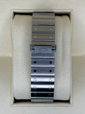 Santos 39.8mm WSSA0018 Stainless Steel Blue Dial