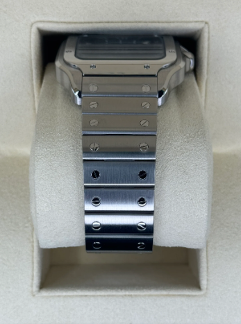 Santos 39.8mm WSSA0018 Stainless Steel Blue Dial