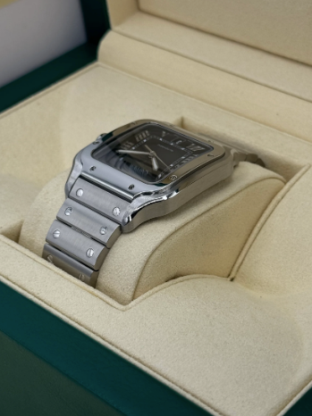 Santos 39.8mm WSSA0018 Stainless Steel Blue Dial