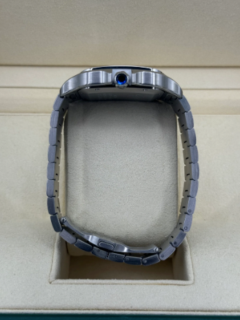 Santos 39.8mm WSSA0018 Stainless Steel Blue Dial