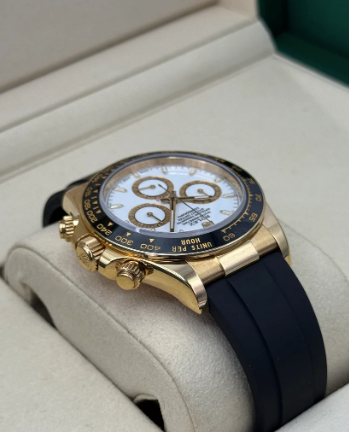 Daytona 2025 Assembled 40mm 126518LN Yellow Gold-plated White Dial