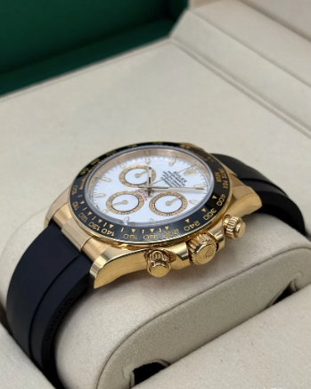 Daytona 2025 Assembled 40mm 126518LN Yellow Gold-plated White Dial