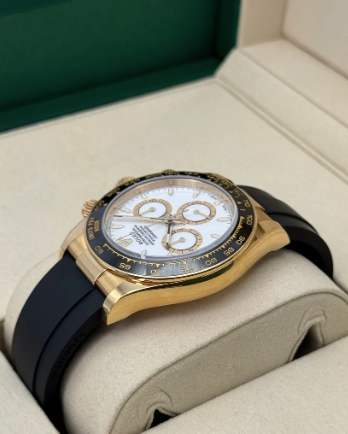 Daytona 2025 Assembled 40mm 126518LN Yellow Gold-plated White Dial