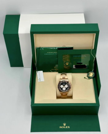 NEW 2025 Daytona Assembled 90% "Le Mans" 40mm 126525LN Rose Gold-colored Black Dial