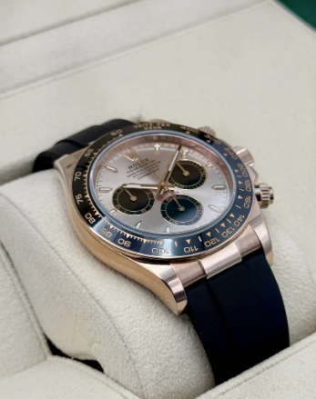 NEW 2025 Daytona Assembled 90% 40mm 126515LN Rose Gold Oysterflex Sundust Dial