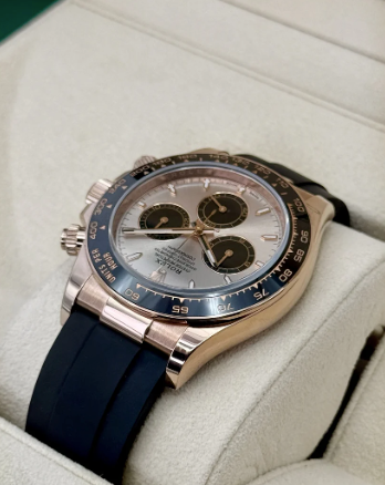 NEW 2025 Daytona Assembled 90% 40mm 126515LN Rose Gold Oysterflex Sundust Dial