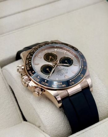 NEW 2025 Daytona Assembled 90% 40mm 126515LN Rose Gold Oysterflex Sundust Dial