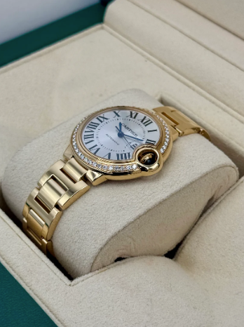 Ballon Assembled Bleu De CT 33mm WJBB0042 Silver Dial