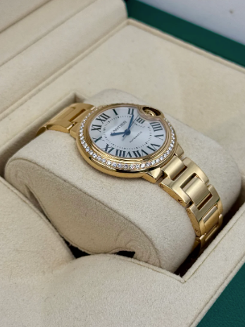 Ballon Assembled Bleu De CT 33mm WJBB0042 Silver Dial