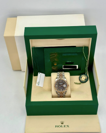 Datejust Assembled (100) 36mm 126231 Two-Tone Jubilee Slate Rhodium Diamond Dial