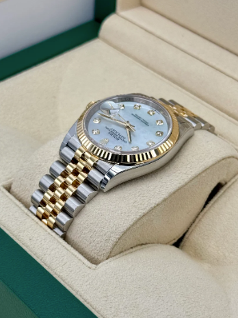 Datejust Assembled (100) 36mm 126233 Mother of Pearl Diamond Dial