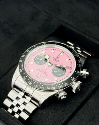 TD Black Bay 79360N 41mm Steel Pink dial Watch