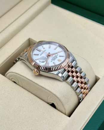 NEW 2025 Datejust Assembled (100) 36mm 126231 Two-Tone Jubilee White Dial