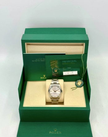 Oyster Perpetual Assembled (100) 36mm 126000 Stainless Steel Silver Dial