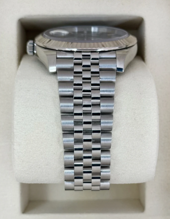 Datejust Zusammengebaut (100) 41m 126334 Jubilee Rhodium Zifferblatt