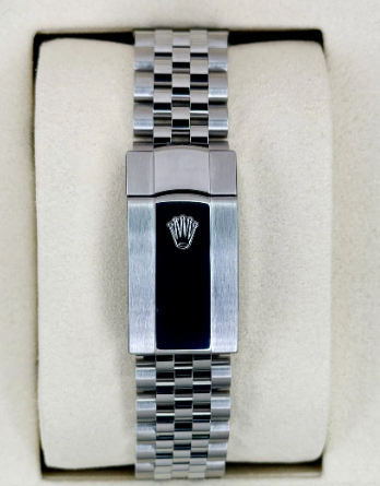 Datejust Samlet (100) 41mm 126334 Rustfrit Stål Jubilee Sort Diamant Skive