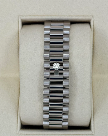 Day-Date Samlet 40mm 228239 Hvidguld Belagt Sort Skive