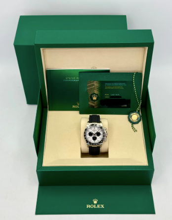NY 2026 Samlet 40mm 126519LN Hvidguld Oysterflex Meteoritskive