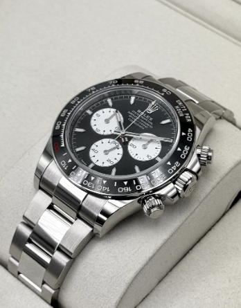 Daytona Montado "Le Mans" 40mm 126529LN Esfera Blanca y Negra