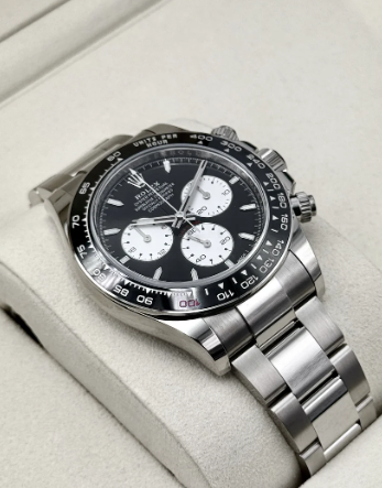 Daytona Montado "Le Mans" 40mm 126529LN Esfera Blanca y Negra