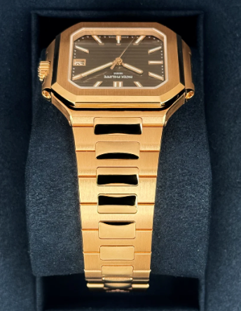 NY 2025 PP Cubitus Monterad 40mm 7128 Roséguld Solstråle Brun Urskiva