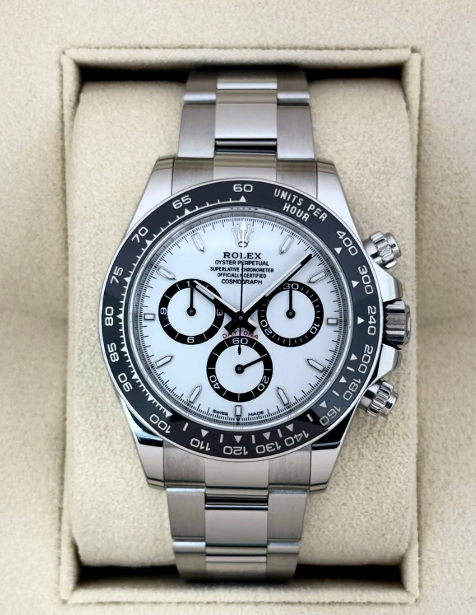 Daytona Assembled (100) 40mm 126500LN Stainless Steel Panda Dial