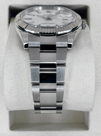 NEW 2026 Datejust Assembled (100) 41mm 126334 Stainless Steel Oyster White Dial