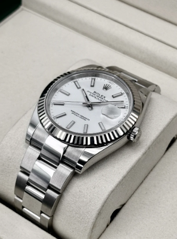 NEW 2026 Datejust Assembled (100) 41mm 126334 Stainless Steel Oyster White Dial