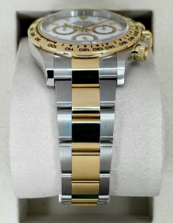 Daytona Assembled (100) 40mm 126503 Tow-Tone White Dial