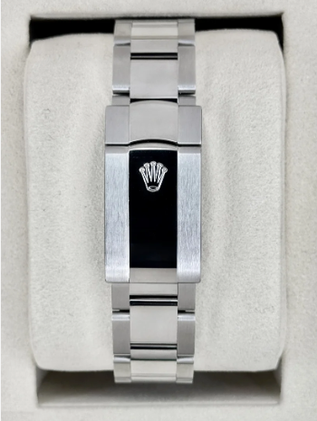 NEU 2026 Datejust, montiert (100), 36 mm, 126200, Edelstahl, grünes Oyster-Ombre-Zifferblatt