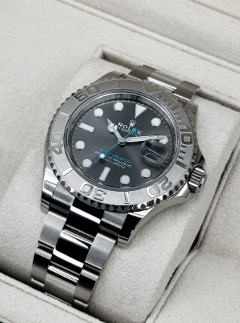 Yacht-Master Assemblato (100) 40mm 126622 Acciaio Inossidabile Quadrante Rodio