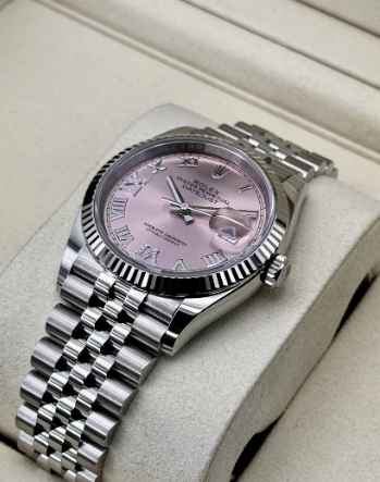 Datejust Assembled (100) 36mm 126234 Stainless Steel Jubilee Pink Diamond Dial
