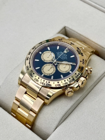 Ny Daytona 2026 samlet (100) "Paul Newman" 40 mm 126508 gulguld sort urskive