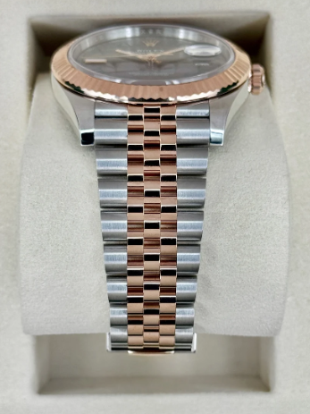 Datejust Assemblato (100) 41mm 126331 Bicolore Jubilee Quadrante Wimbledon