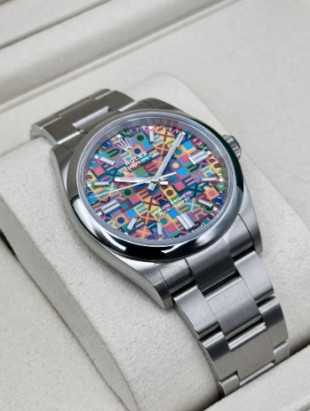 NY 2026 Oyster Perpetual samlet (100) 36mm 126000 Jubilee-motivskive