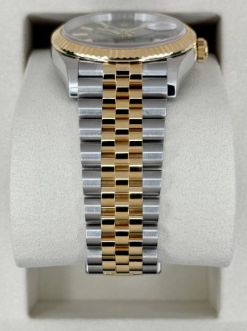 Datejust samengesteld (100) 36mm 126233 tweekleurige Jubilee-wijzerplaat in olijfgroen