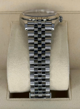 Datejust montiert (100) 36m 126334 Jubilee-Rhodium-Zifferblatt