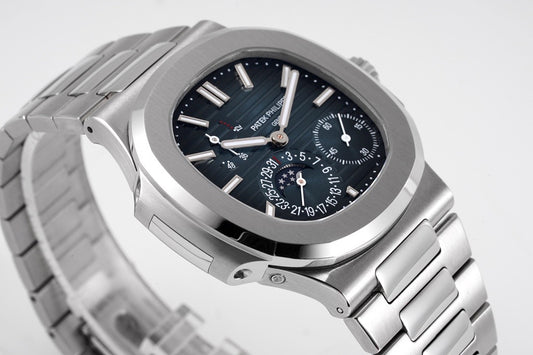 PP Nautilus Assembled 100% 40mm 5712/1A-010  Stainless Steel Blue Dial