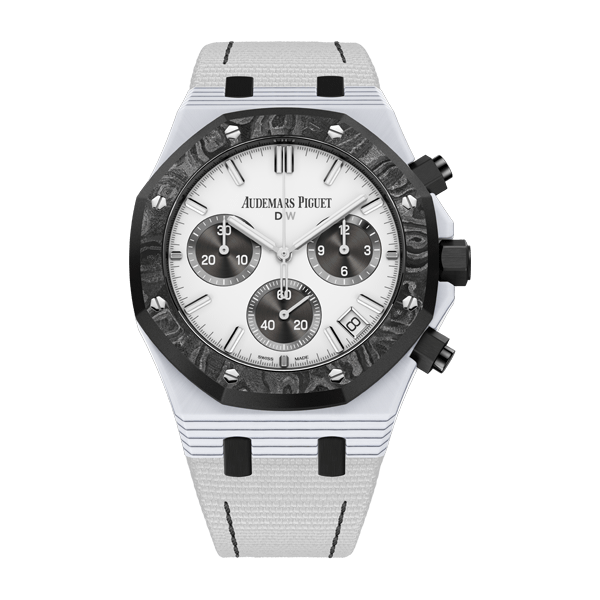Dw Royal Oak 41 mm sort og hvid