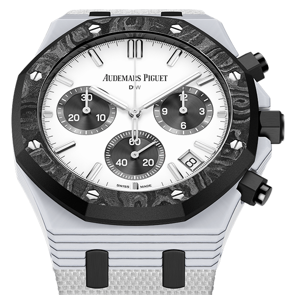 Dw Royal Oak 41 mm sort og hvid