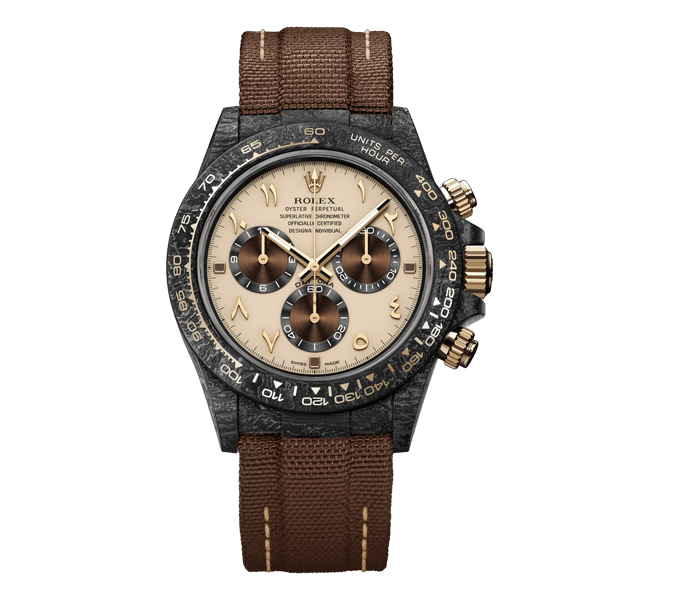 DW Daytona 40 mm Oyster samlet Desert Eagle arabisk